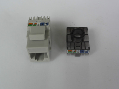 供應歐洲西蒙款式六類非屏蔽模塊 品質卓越，輕松通過FLUKE測試